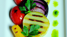 Mouillette aux légumes grillés