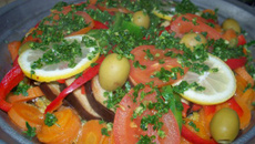 Tajine de sardines en kefta traditionnel