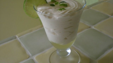 Mousse de citron vert