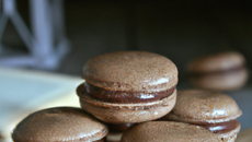 Macaron au chocolat