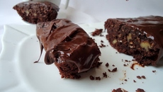 Brownie aux flocons d'avoine
