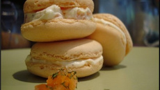 Macarons au saumon fumé et ricotta
