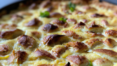 Quiche aux pommes et reblochon