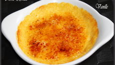 Crème brûlée à la vanille économique