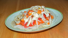 Papillotes de poisson aux petits légumes