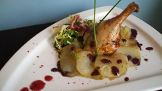 Canette de Noël au beurre rouge ! Pour 4