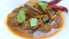 Curry d'aubergines