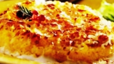 Gratin de polenta au fromage et aux lardons