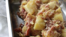 Pommes de terre aux lardons au thermomix