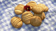 Biscuit sablé à la fourchette