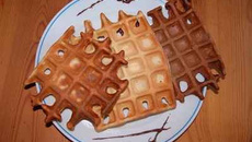 Gaufres bicolores