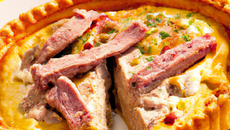 Tarte au thon et à la moutarde