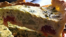 Tarte brocoli tomates cerises