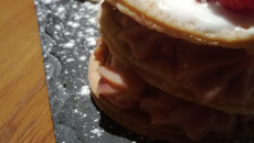 Mille-feuilles à la framboise