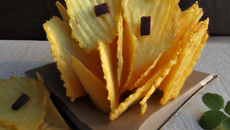 Chips d'emmental au carvi