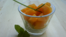 Duo concombre / melon