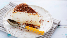 Cheesecake noix de coco et chocolat