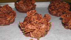 Roses des Sables aux amandes pistaches et chocolat au lait