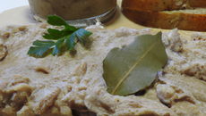 Rillettes de lapin au lard