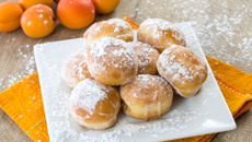 Beignets d'abricots