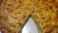 Tarte au Maroilles légère