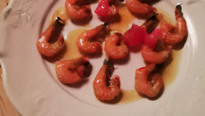 Mes gambas au thé