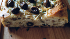 Cake olives et chèvre