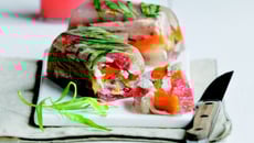 Terrines de poulet au pamplemousse de Floride et estragon