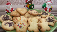 Petits sablés de Noël au épices
