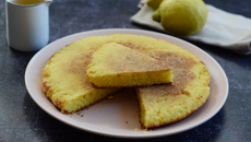 Gâteau de semoule à la poêle