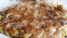 Omelette aux champignons