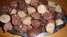 Bouchées craquantes au chocolat