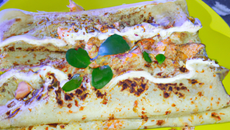 Crêpe thon india-comtois