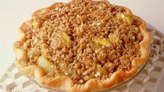 Tourte crumble aux pommes