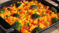 Gratin de courge d'Eysines végétarien