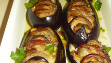 Aubergines farcies rapides et faciles