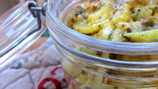 Salade de pommes de terre et maquereaux sauce moutarde