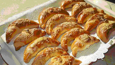 Croissants salés