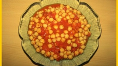 Mijoté de pois chiches aux tomates et cumin