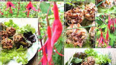 Têtes de champignons farcis