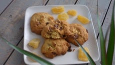 Cookies pommes séchées et Daim