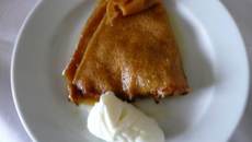 Crêpes suzette