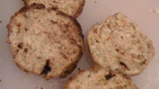 Petits pains gruyère-tomates-olives