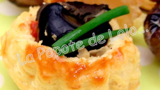 Escargots en habit feuilleté