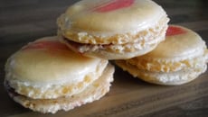 Ganache chocolat blanc vanille, macarons