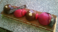 Forêt Noire (bûche de Noël)