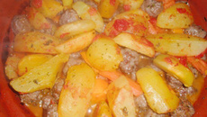 Tajine de boulettes Kefta