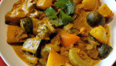 Fricassée exotique au curry
