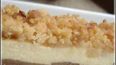 Cheese cake façon crumble