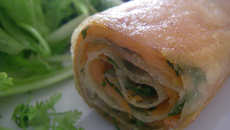 Croustillants de truite fumée